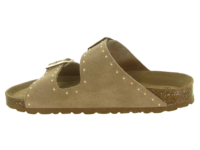 sandales et nu pieds - Mule Sabot - femme - Synthétique - Beige - Armando5720302_4