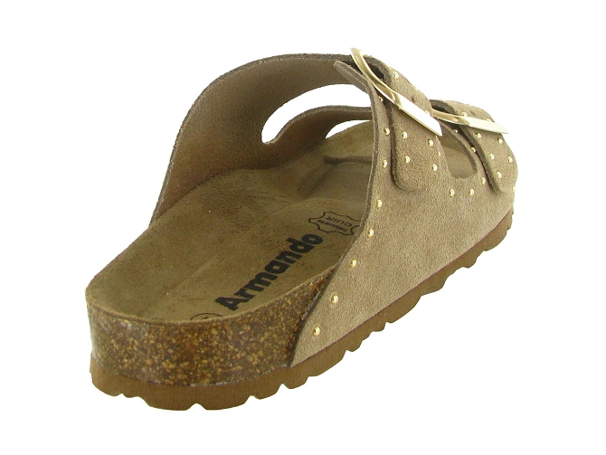 sandales et nu pieds - Mule Sabot - femme - Synthétique - Beige - Armando5720302_5