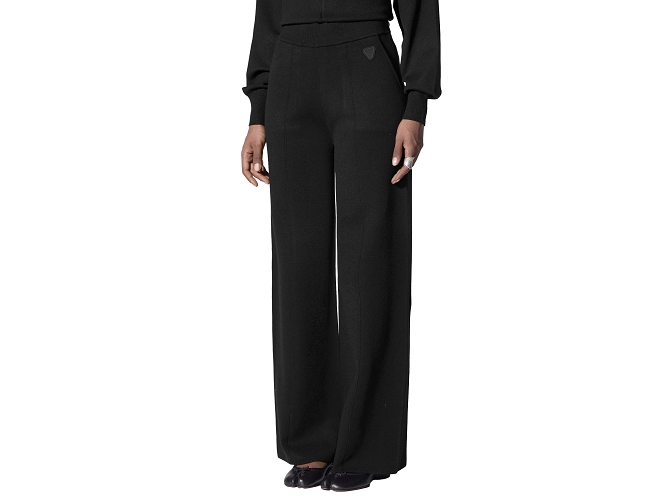 pantalon - DROIT - vetement femme - Textile - Noir - Gertrude5722202_2