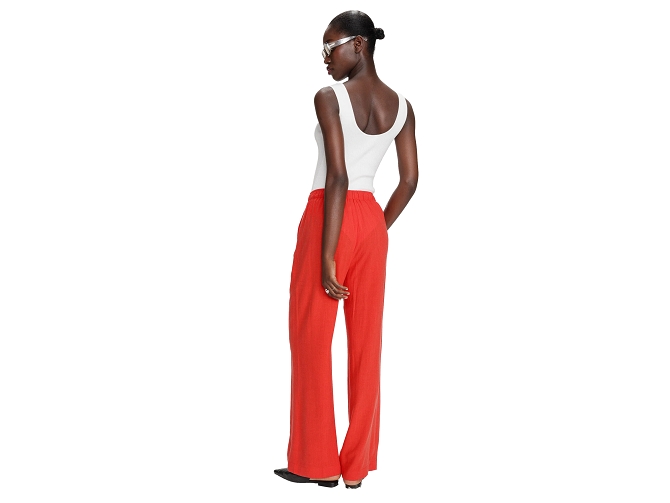 pantalon - DROIT - vetement femme - Textile - Orange - Grace and mila5722402_5