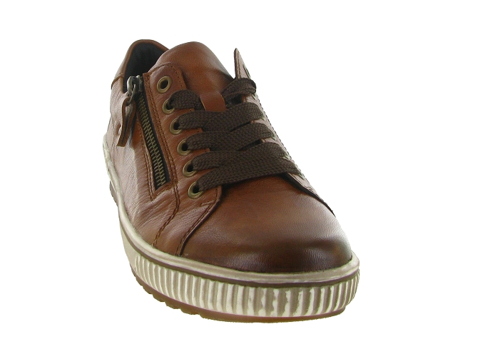 chaussures a lacets - Détente - femme - Cuir - Marron - Remonte5726301_3