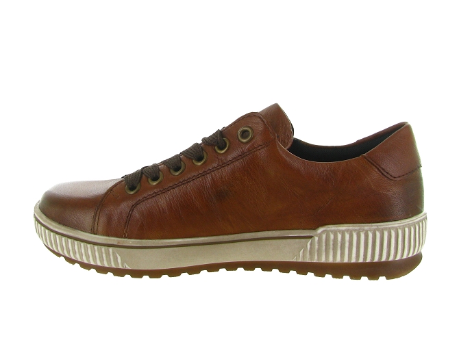 chaussures a lacets - Détente - femme - Cuir - Marron - Remonte5726301_4