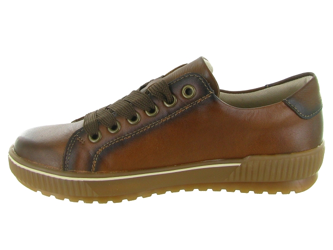 chaussures a lacets - Détente - femme - Cuir - Chestnut - Remonte5726305_4
