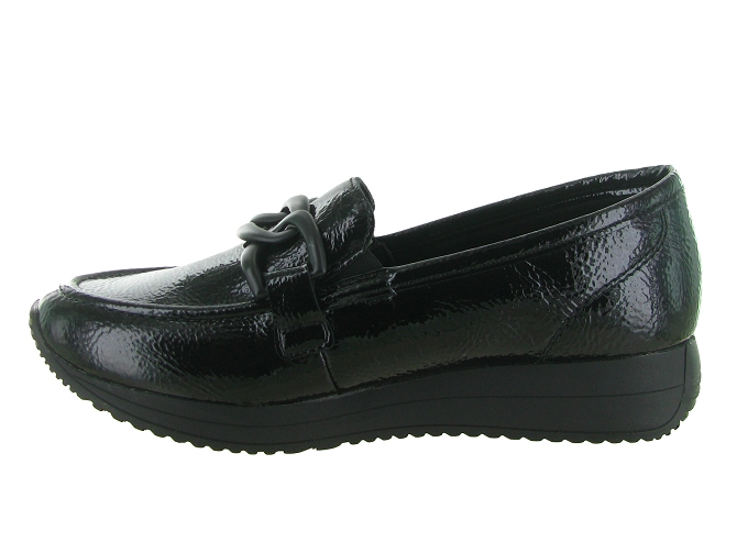 mocassins - Compensé - femme - Cuir - Noir - Remonte5726601_4