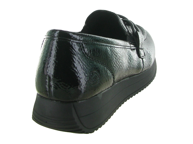 mocassins - Compensé - femme - Cuir - Noir - Remonte5726601_5