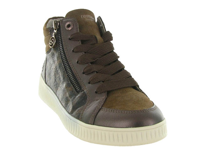 baskets et sneakers - Montante - femme - Cuir - Léopard - Remonte5726802_3