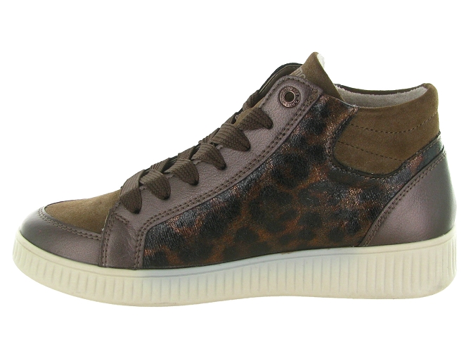baskets et sneakers - Montante - femme - Cuir - Léopard - Remonte5726802_4
