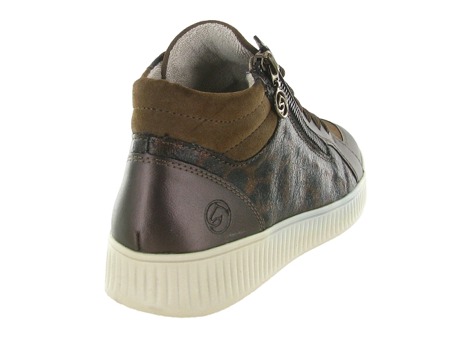 baskets et sneakers - Montante - femme - Cuir - Léopard - Remonte5726802_5
