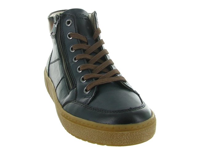 baskets et sneakers - Montante - femme - Cuir - Bleu - Remonte5726901_3