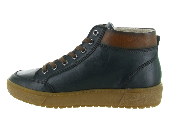 baskets et sneakers - Montante - femme - Cuir - Bleu - Remonte5726901_4