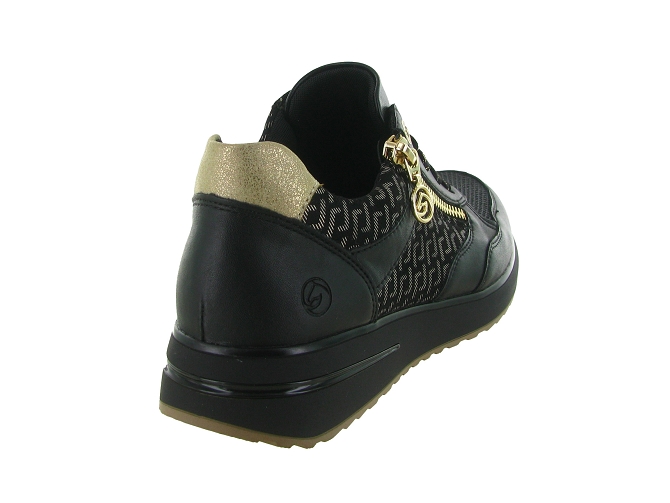 baskets et sneakers - Confort - femme - Synthétique - Noir - Remonte5727001_5