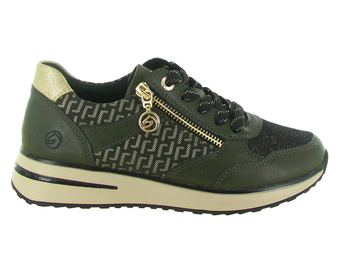 baskets et sneakers - Confort - femme - Synthétique - Vert - Remonte5727002_2