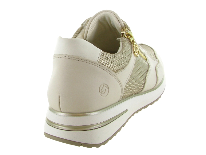 baskets et sneakers - Confort - femme - Synthétique - Beige - Remonte5727004_5