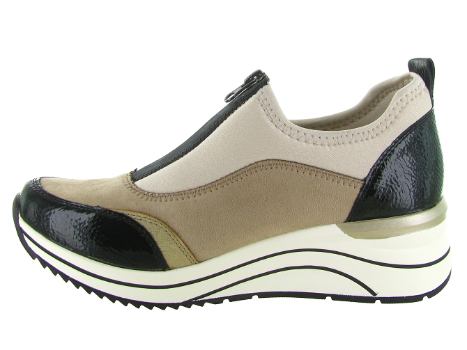 baskets et sneakers - Tendance - femme - Cuir - Beige - Remonte5727701_4