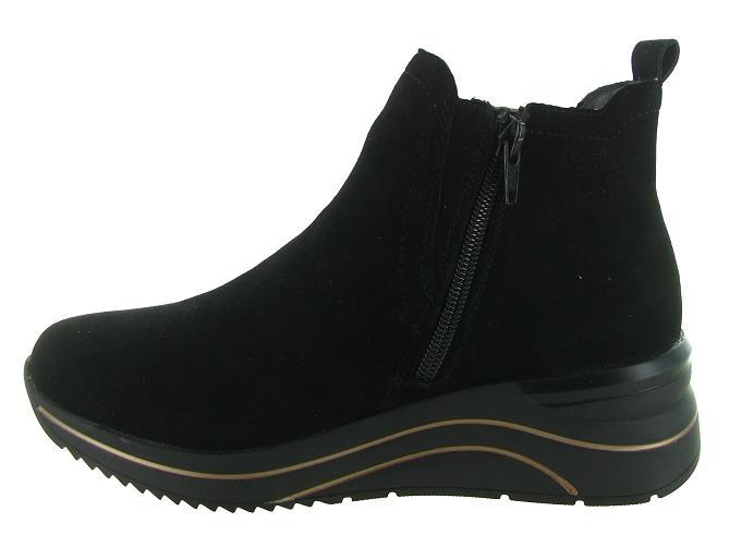 bottines et boots - Classique & Chic - femme - Nubuck - Noir - Remonte5727801_4