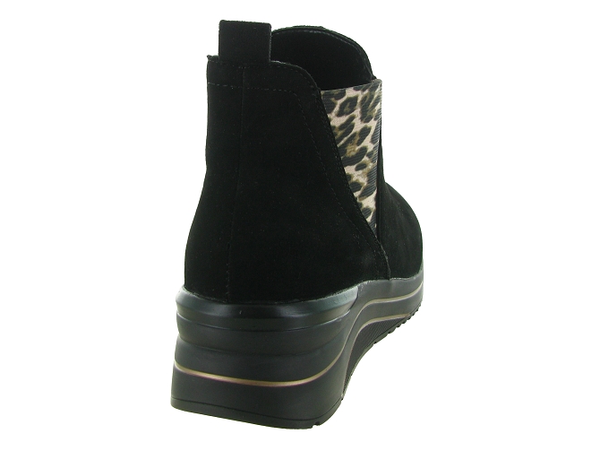 bottines et boots - Classique & Chic - femme - Nubuck - Noir - Remonte5727801_5