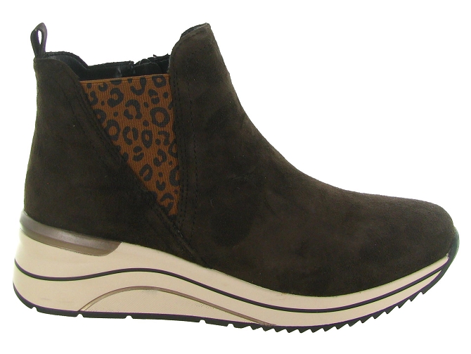 bottines et boots - Classique & Chic - femme - Nubuck - Marron - Remonte5727803_2