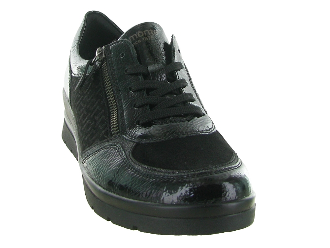 chaussures a lacets - Lacets détente - femme - Synthétique - Noir - Remonte5728001_3