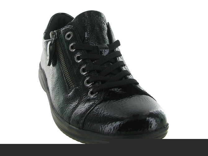 baskets et sneakers - Tendance - femme - Cuir - Noir - Remonte5728101_3