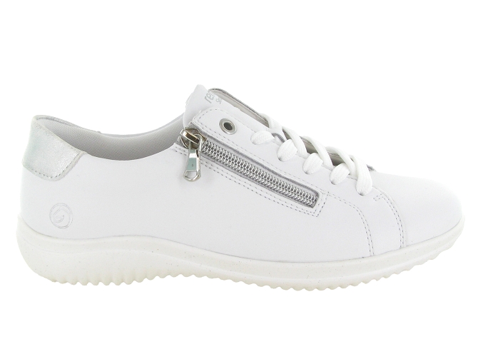 baskets et sneakers - Tendance - femme - Cuir - Blanc - Remonte5728102_2
