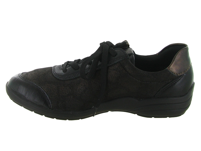 baskets et sneakers - Tendance - femme - Cuir - Noir - Remonte5728502_4