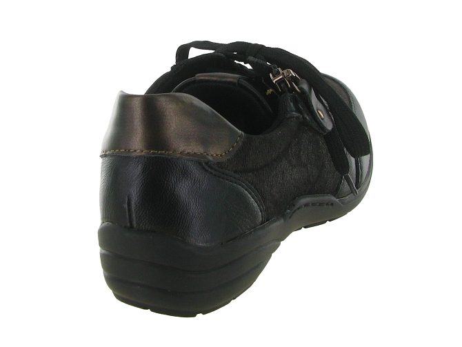 baskets et sneakers - Tendance - femme - Cuir - Noir - Remonte5728502_5