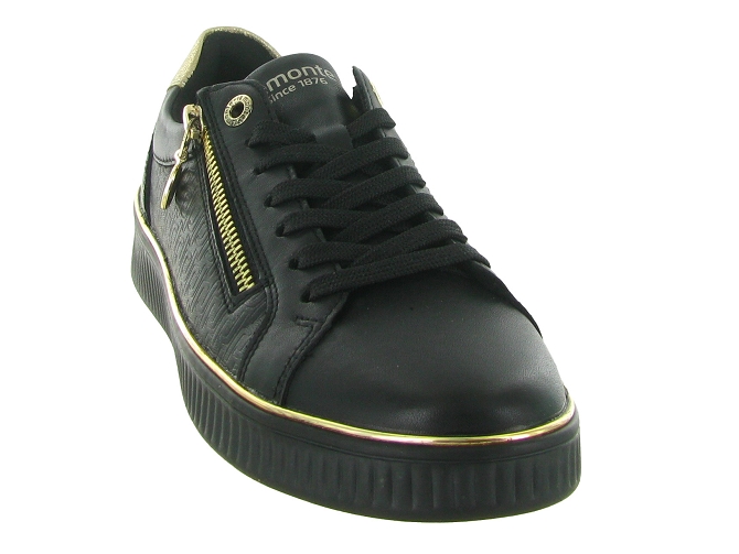 baskets et sneakers - Tendance - femme - Cuir - Noir - Remonte5728701_3