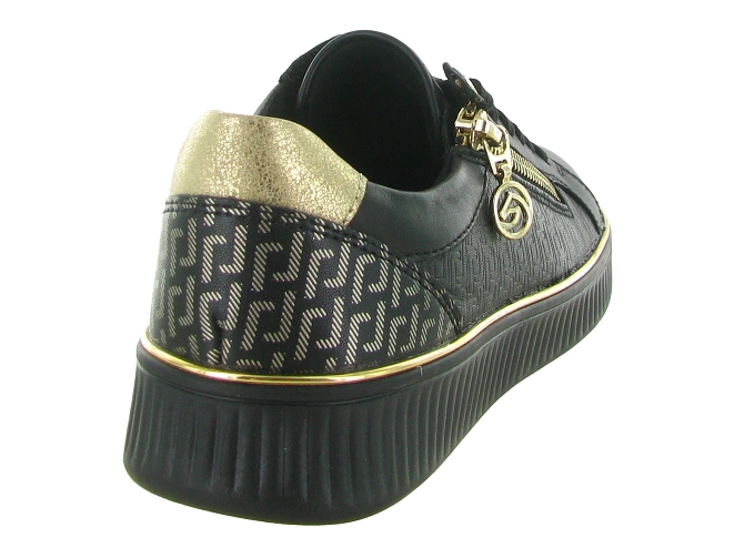 baskets et sneakers - Tendance - femme - Cuir - Noir - Remonte5728701_5