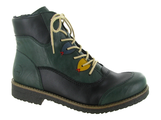 bottines et boots - Classique & Chic - femme - Cuir - Bleu - Rieker