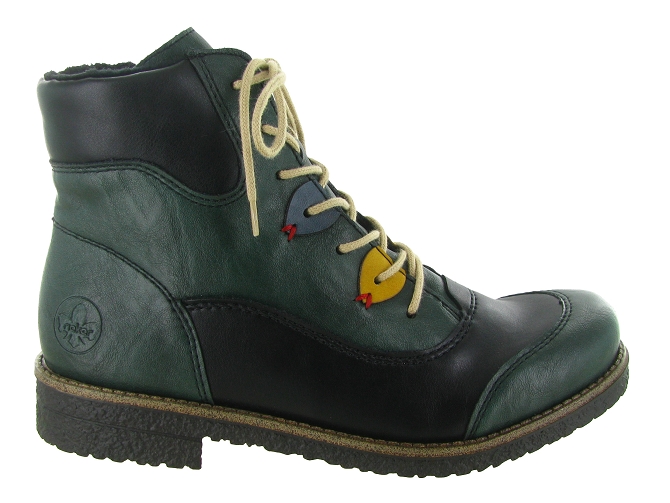 bottines et boots - Classique & Chic - femme - Cuir - Bleu - Rieker5729001_2