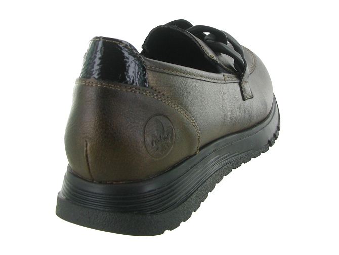 mocassins - Elégant - femme - Cuir - Bronze - Rieker5729301_5
