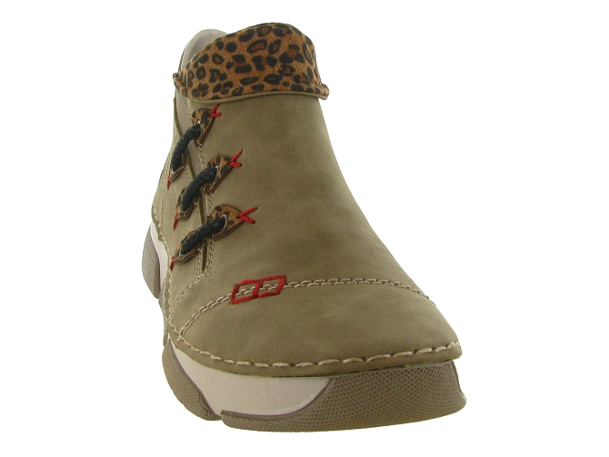 bottines et boots - Classique & Chic - femme - Synthétique - Beige - Rieker5729501_3