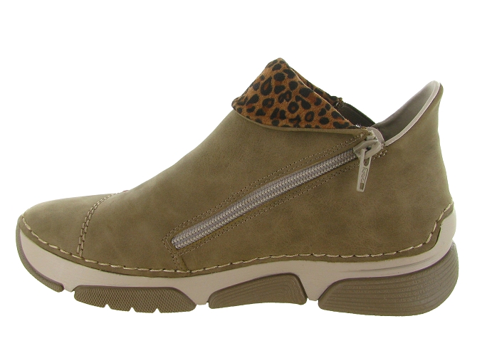 bottines et boots - Classique & Chic - femme - Synthétique - Beige - Rieker5729501_4