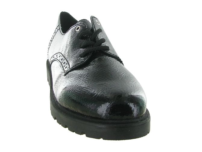 chaussures a lacets - Derby chic - femme - Synthétique - Noir - Rieker5729601_3