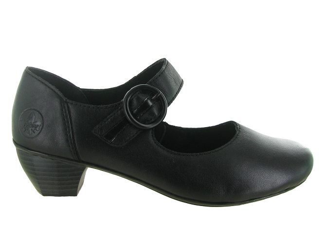 escarpins et trotteurs - Fermé - femme - Synthétique - Noir - Rieker5729801_2