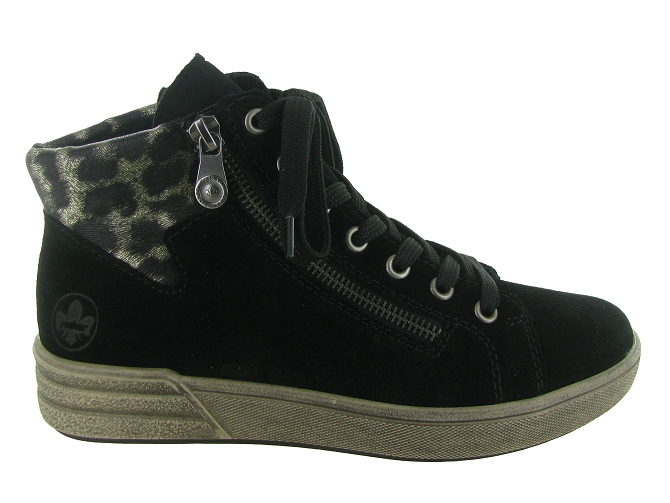 baskets et sneakers - Montante - femme - Synthétique - Noir - Rieker5730001_2