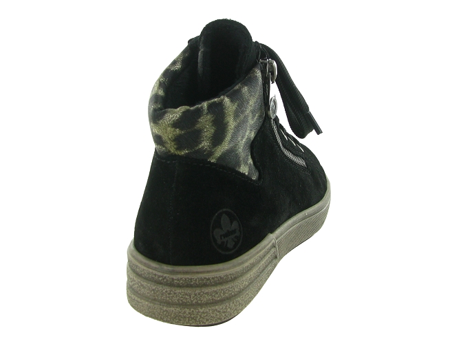 baskets et sneakers - Montante - femme - Synthétique - Noir - Rieker5730001_5
