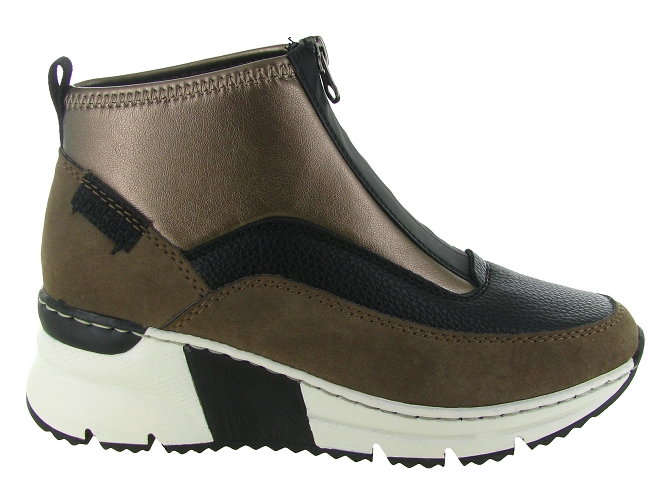 bottines et boots - Casual - femme - Synthétique - Marron - Rieker5730201_2