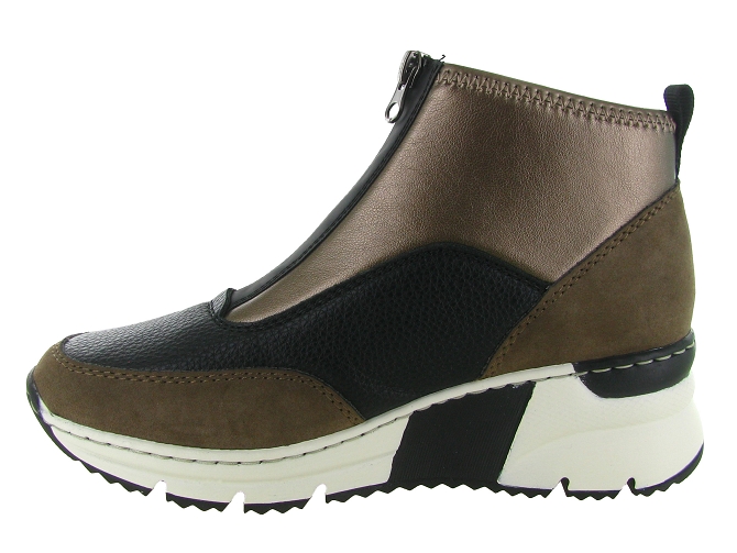 bottines et boots - Casual - femme - Synthétique - Marron - Rieker5730201_4