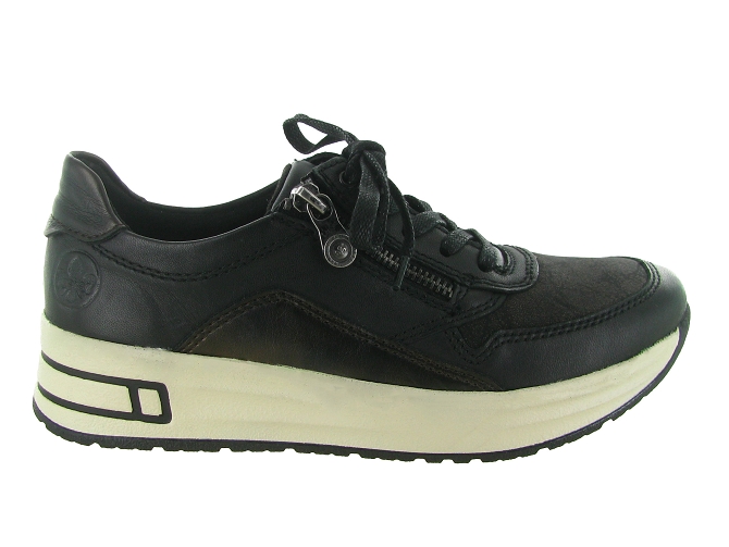 baskets et sneakers - Tendance - femme - Cuir - Noir - Rieker5730401_2
