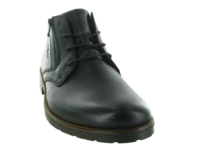chaussures a lacets - Cérémonie - homme - Cuir - Noir - Rieker5731201_3