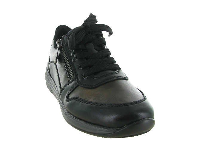 baskets et sneakers - Confort - femme - Cuir - Noir - Rieker5731701_3