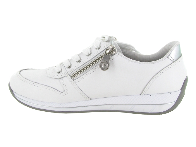 baskets et sneakers - Confort - femme - Cuir - Blanc - Rieker5731703_4