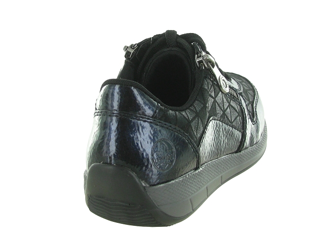 baskets et sneakers - Confort - femme - Cuir - Noir - Rieker5731704_5
