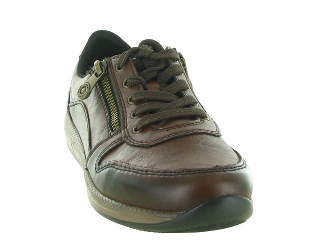 baskets et sneakers - Confort - femme - Cuir - Marron - Rieker5731705_3