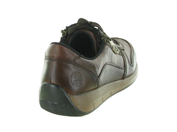 baskets et sneakers - Confort - femme - Cuir - Marron - Rieker5731705_5