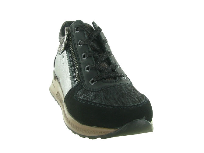 baskets et sneakers - Montante - femme - Nubuck - Noir - Rieker5732301_3