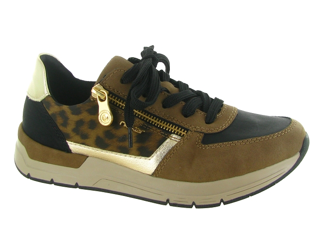 baskets et sneakers - Tendance - femme - Synthétique - Marron - Rieker