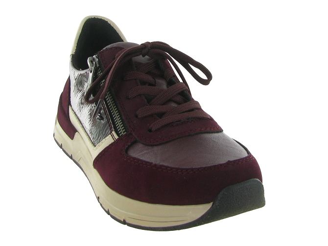 baskets et sneakers - Confort - femme - Synthétique - Bordeaux - Rieker5732803_3