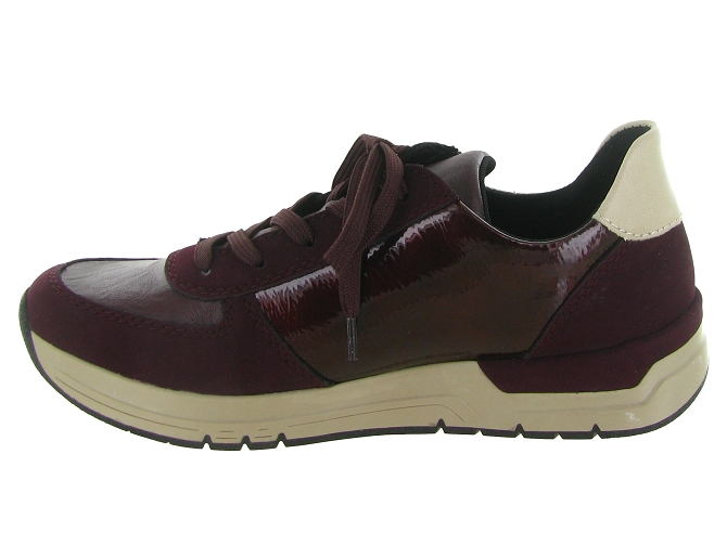 baskets et sneakers - Confort - femme - Synthétique - Bordeaux - Rieker5732803_4